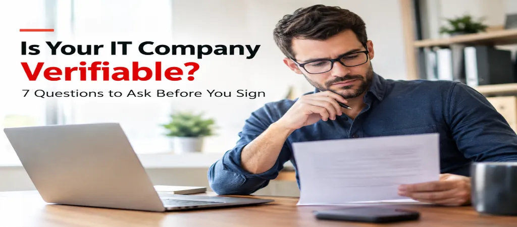 Is Your IT Company Verifiable