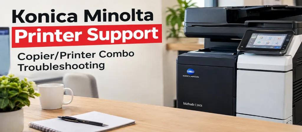 Konica Minolta Printer Support