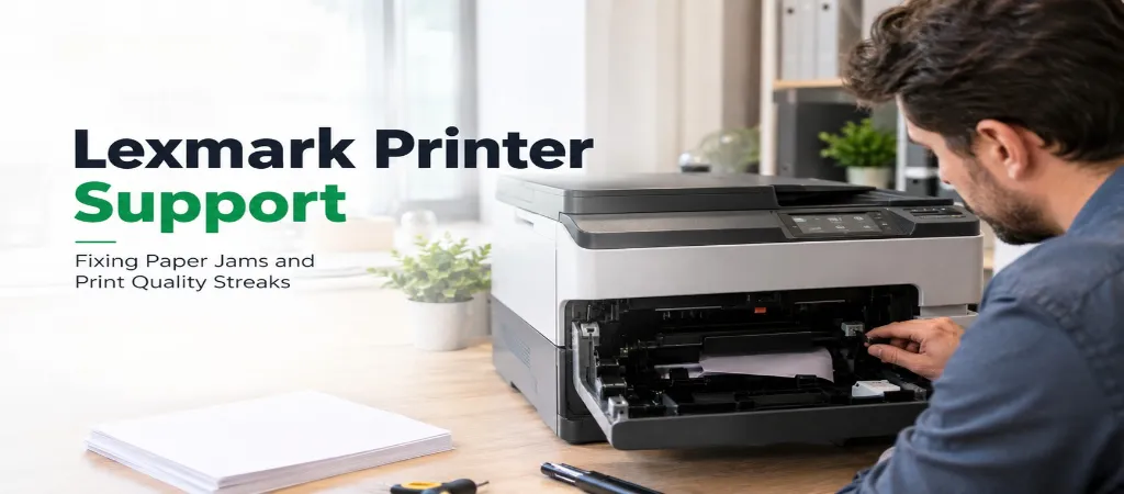 Lexmark Printer Support: Fixing Paper Jams and Print Quality Streaks