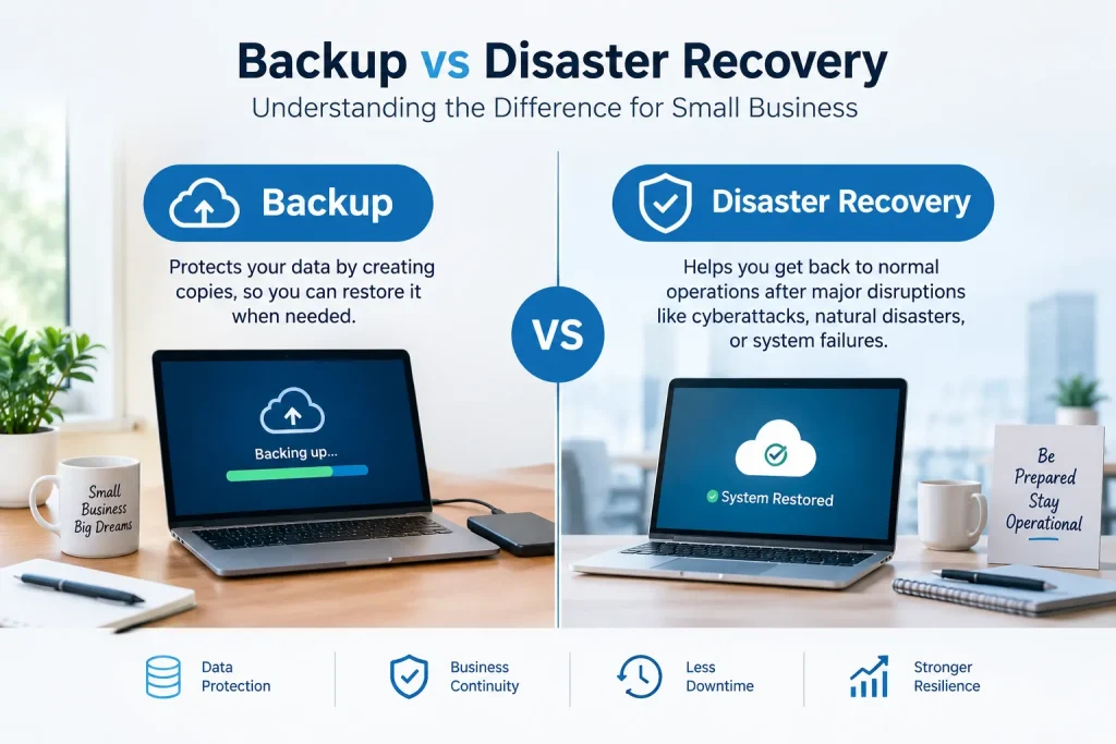 Backup vs Disaster Recovery